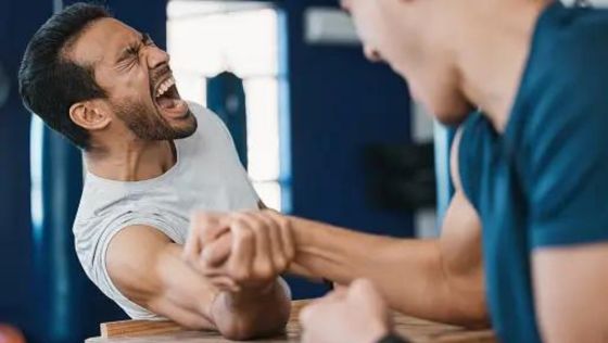 what muscles do arm wrestling work