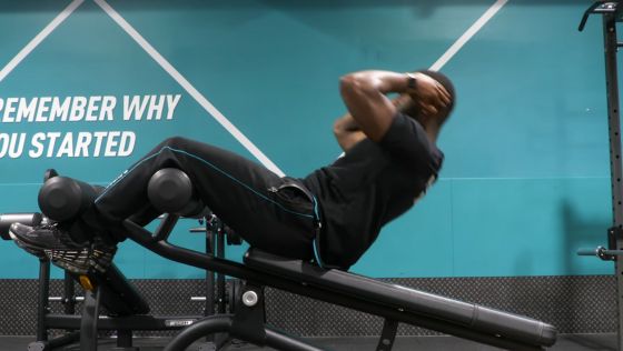 Ignite your Core With Incline Sit-ups