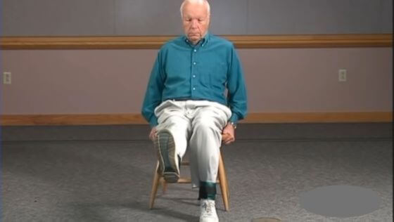 Indoor Exercises for Seniors Seated Leg Exercises